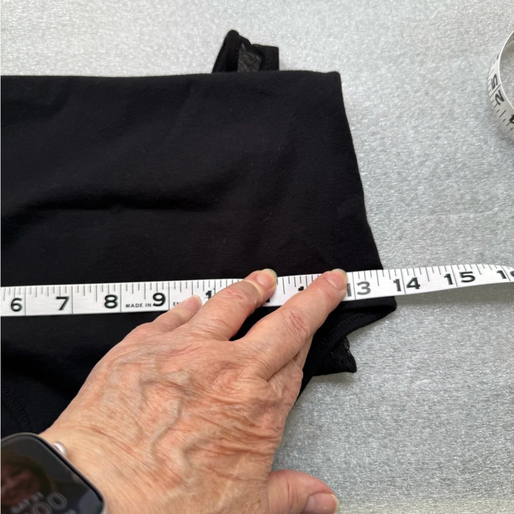 1x$10 or 2x$15 Bundle! Lot of 3 BodySuits - Black, Brown & Black sheer shoulder - Picture 4 of 16